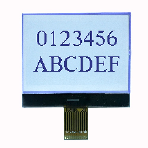 128x64 Dark on White Graphic LCD Display Module