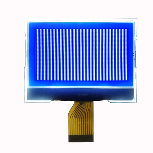 Low Price White on Blue 128x64 dots LCD Display Low Price White on Blue 128x64 dots LCD Display
