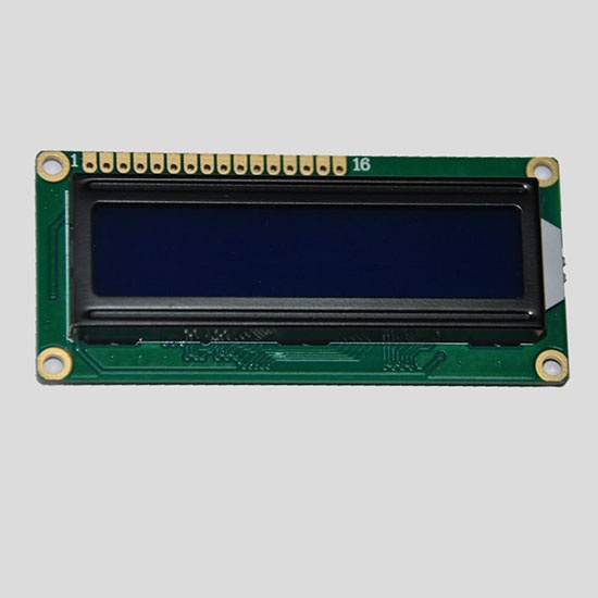 16x2 character lcd touch screen module with blue STN white backlight