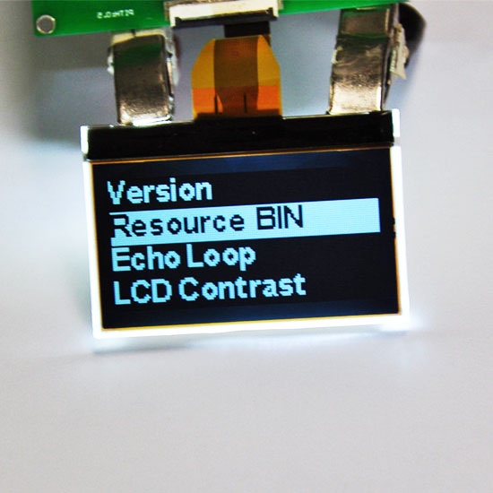 128X64 dots DFSTN type negative LCD display module
