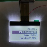 128x64 Graphic LCD Display For Handheld Products