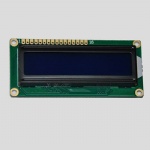 16x2 character lcd touch screen module with blue STN white backlight