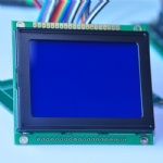 128x64 dot matrix STN blue color COB LCD module 5V